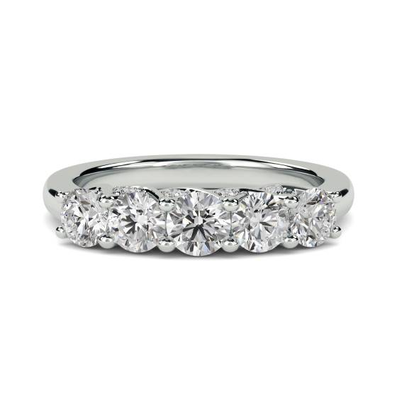 1.00ct Elegant Round Diamond Eternity Ring