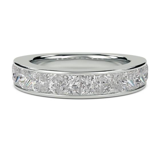 2.00ct Elegant Princess Diamond Eternity Ring