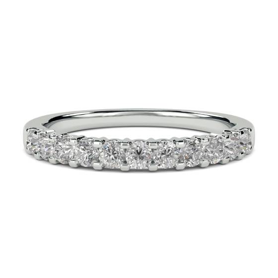 2mm Elegant Round Diamond Eternity Ring