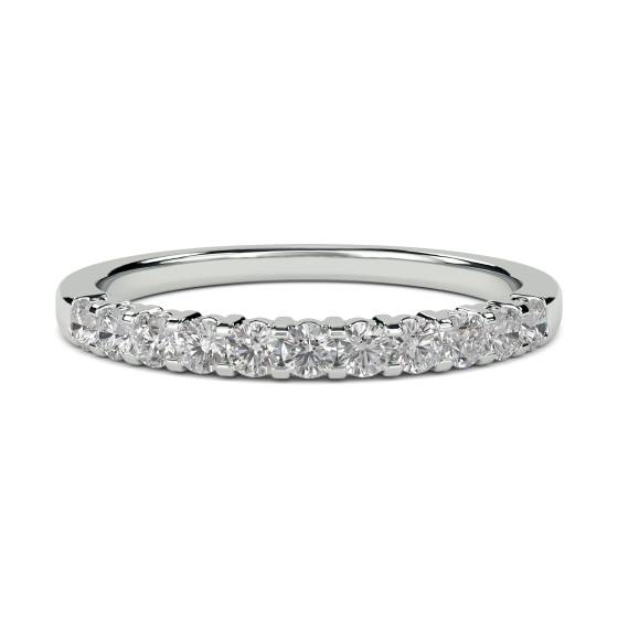 2mm Elegant Round Diamond Eternity Ring
