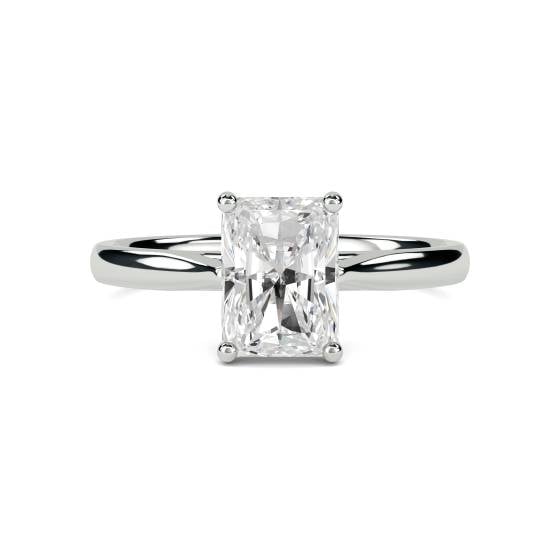 Radiant Diamond Engagement Ring