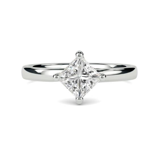 Princess Diamond Engagement Ring