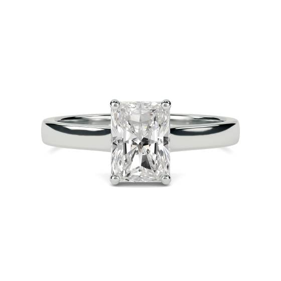 Radiant Diamond Engagement Ring