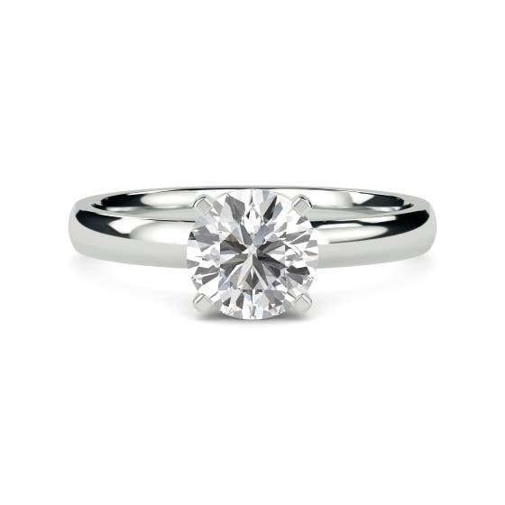 Round Diamond Engagement Ring