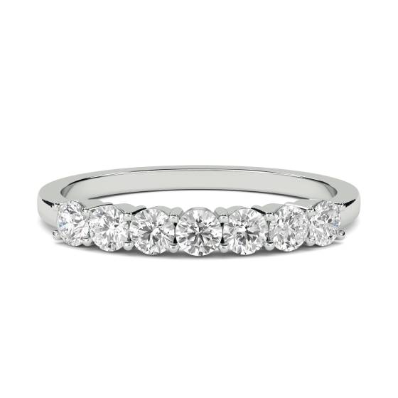 0.50ct Round Diamond Cut Wedding Ring