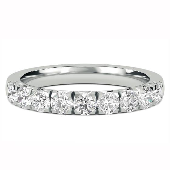 0.75ct Round Diamond Wedding Band