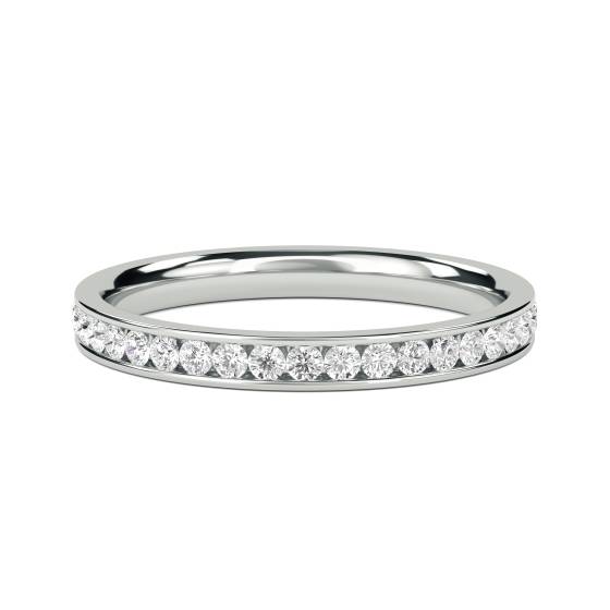 0.35ct Round Diamond Cut Wedding Ring
