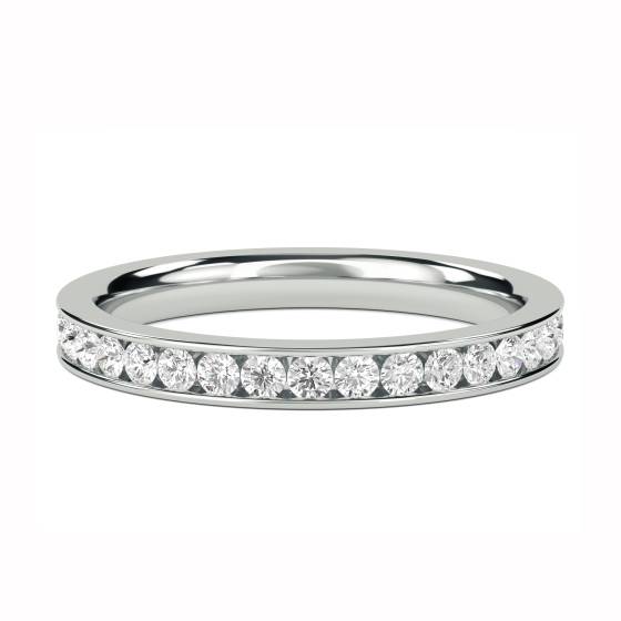 0.50ct Round Diamond Cut Wedding Ring