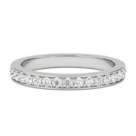 0.25ct Round Diamond Cut Wedding Ring