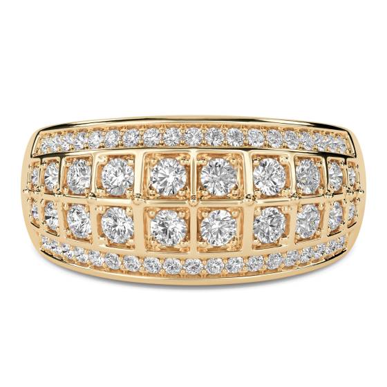 Designer Cluster Dress Ring