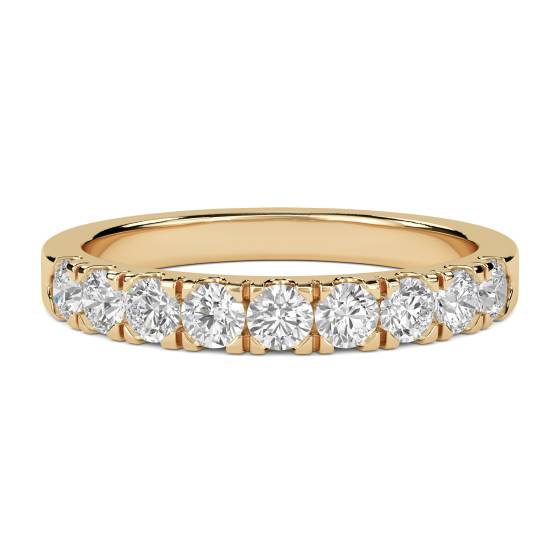 1.00ct Elegant Round Diamond Eternity Ring