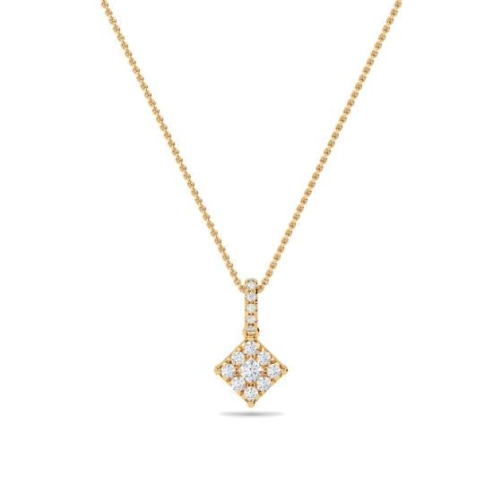 Princess Diamond Designer Pendant