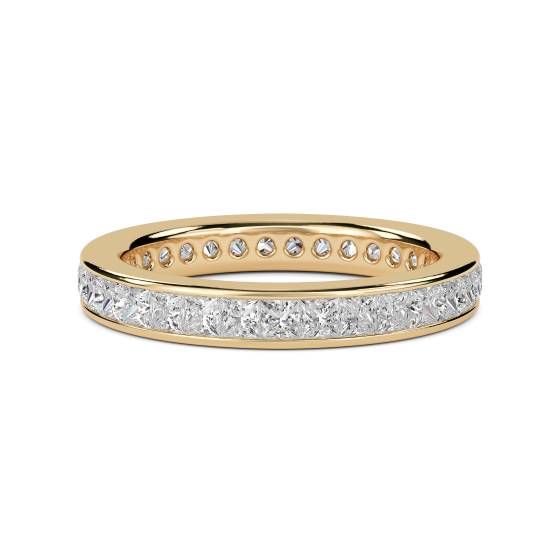 1.50ct Elegant Princess Diamond Full Eternity Ring