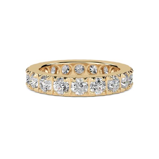 2.50ct Elegant Round Diamond Full Eternity Ring