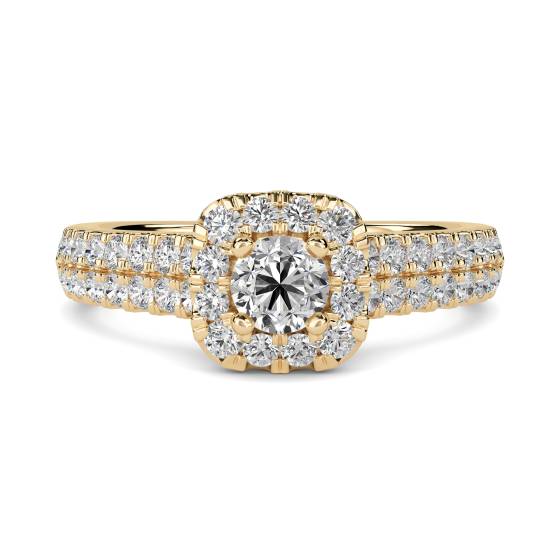 1.25ct Round Diamond Bridal Set