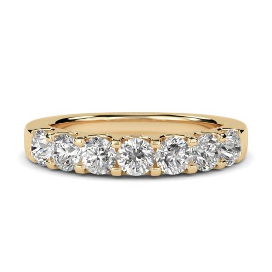 1.00ct Round Diamond Half Eternity Ring