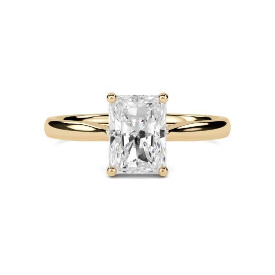 Radiant Diamond Engagement Ring