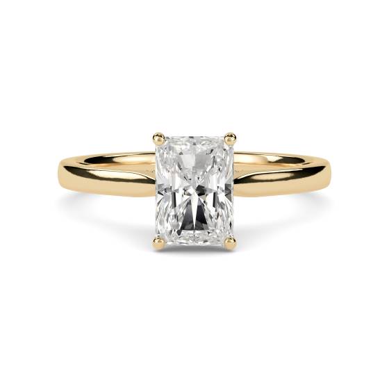 Radiant Diamond Engagement Ring