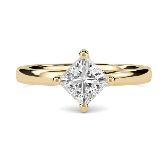 Princess Diamond Engagement Ring