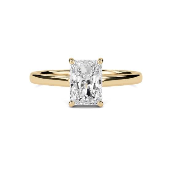 Radiant Diamond Engagement Ring