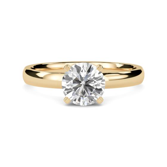 Round Diamond Engagement Ring