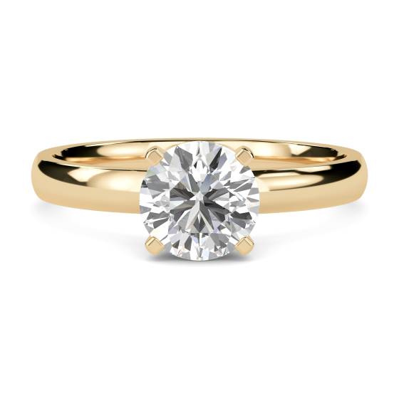 Round Diamond Engagement Ring