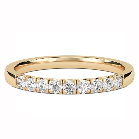 0.25ct Round Diamond Wedding Band