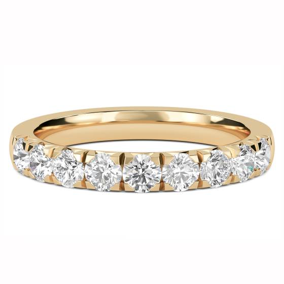 0.75ct Round Diamond Wedding Band