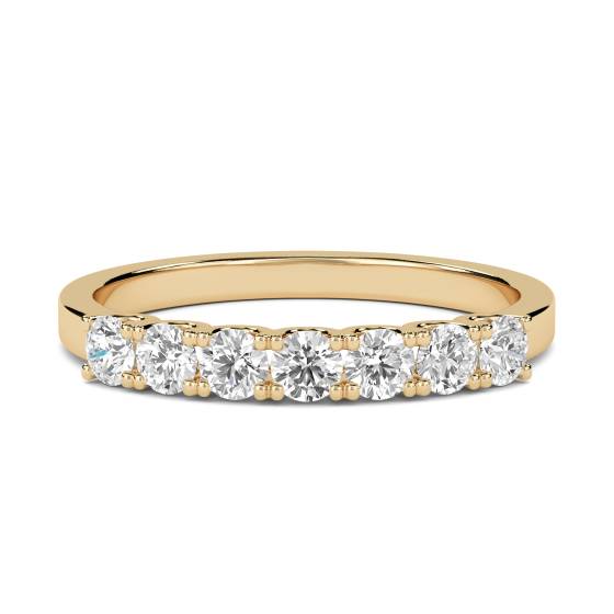 0.50ct Round Diamond Cut Wedding Ring