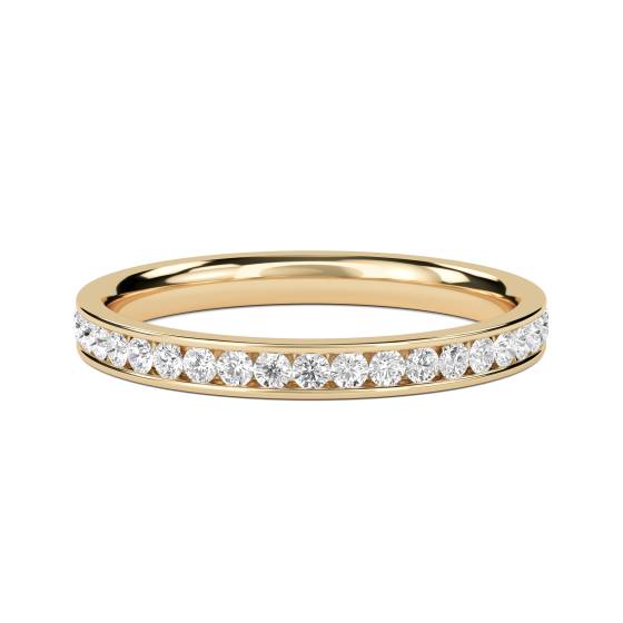 0.35ct Round Diamond Cut Wedding Ring