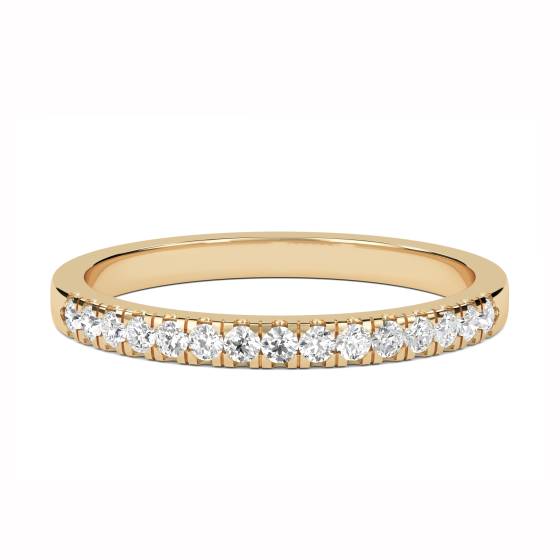 0.25ct Round Diamond Set Wedding Band