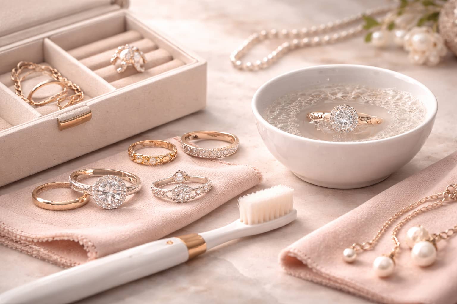 Spring Clean: Guide to Jewellery Care