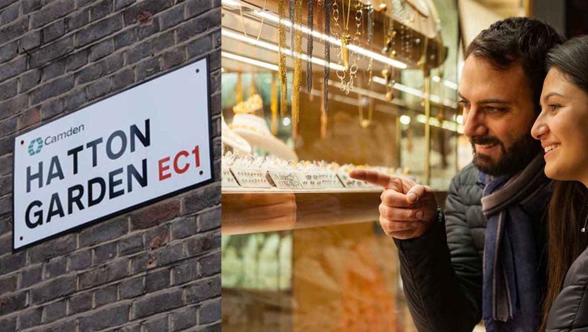 What jewellery will you find in Hatton Garden?