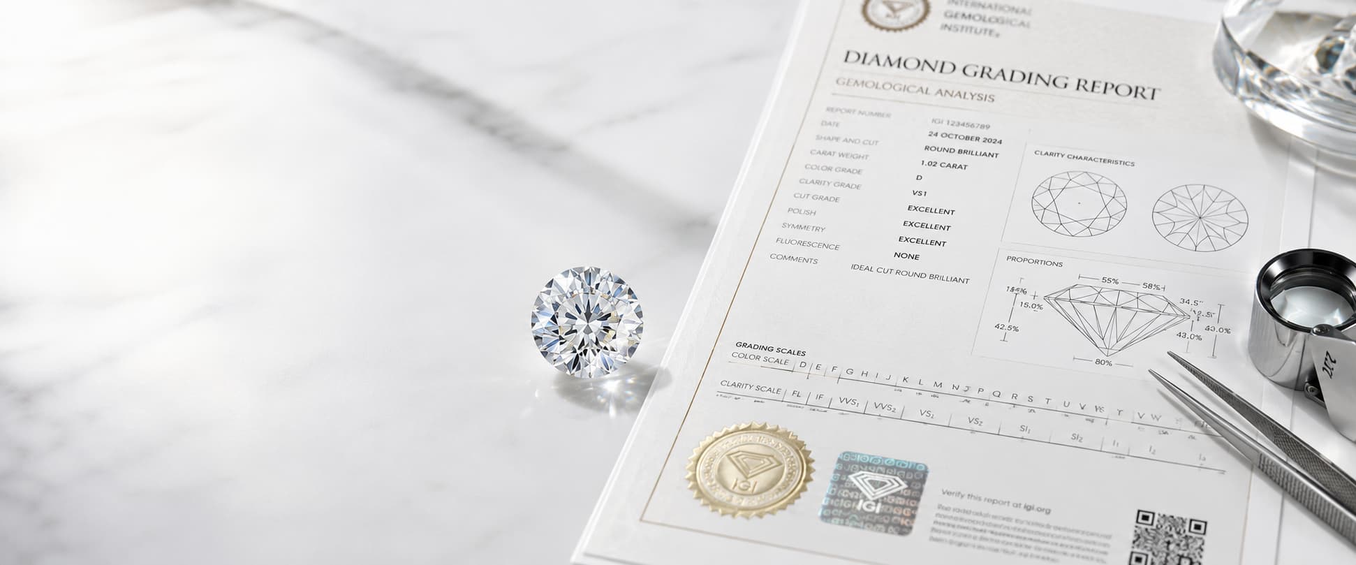 How to read a diamond certificate like a jeweller