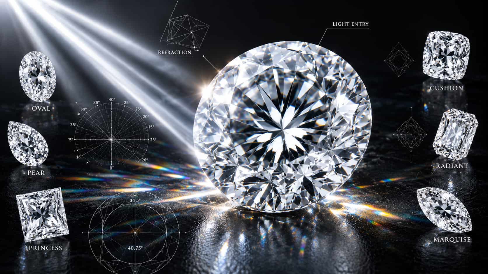 Why do some diamonds sparkle more than others
