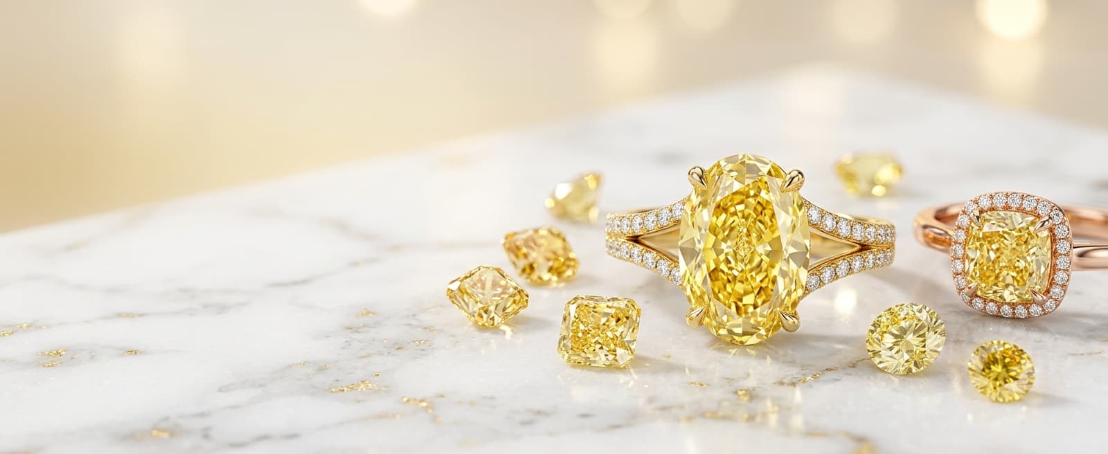 Guide to yellow diamond jewellery