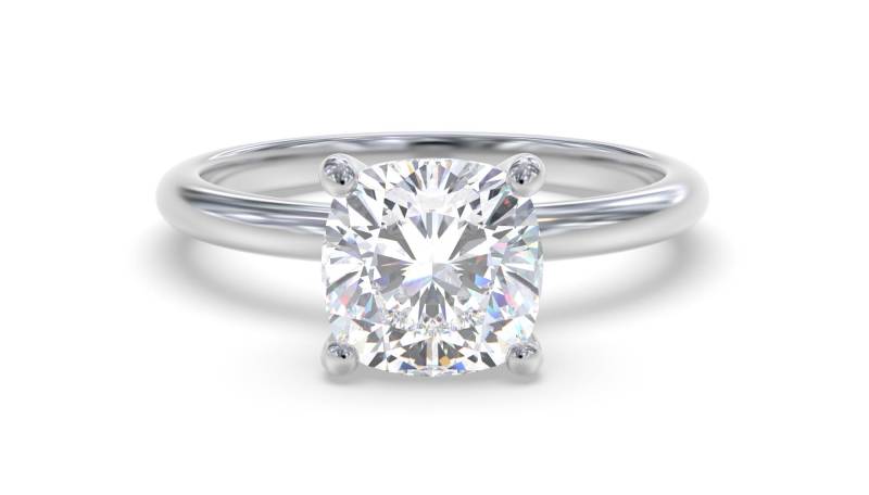 Cushion Diamond Engagement Ring